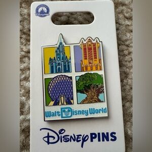 Disney Multicolor Walt Disney World Pin